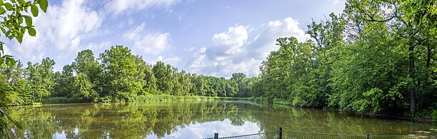 Östlicher Senftenhofsee, der in historischer Zeit bereits als Oberer See bestand