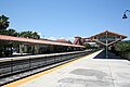 Fort Lauderdale Amtrak and former Seaboard Air Line Railway station (left) and Tri-Rail station (rear)