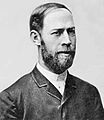 Image 23Heinrich Rudolf Hertz (1856–1894) proved the existence of electromagnetic radiation. (from History of radio)