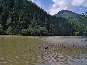 Montagne circostanti il "Lago Rosso"