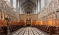 The choir of the cathedral