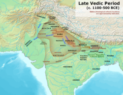 Kosal and other kingdoms of the late वैदिक युग.