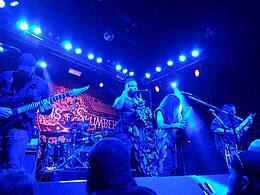 Oceans of Slumber performing at Trees Dallas 2018