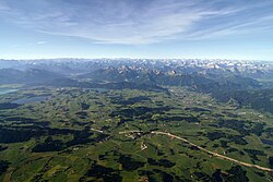 Luftbild vom Allgäu (von Softeis)