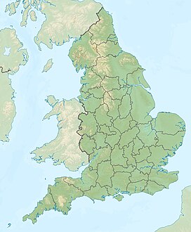 Map showing the location of New Forest