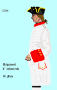 Uniforme de 1734 à 1756