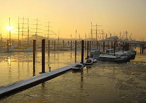 Hamburg harbor