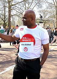 Bronzemedaillengewinner Kriss Akabusi (Foto: 2012)