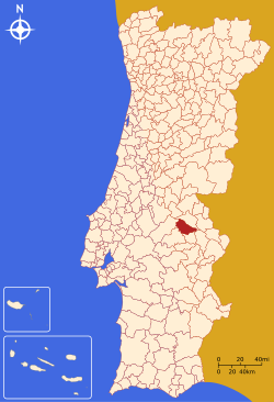 Location in Portugal