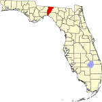 A state map highlighting Jefferson County in the northwestern part of the state. It is medium in size.