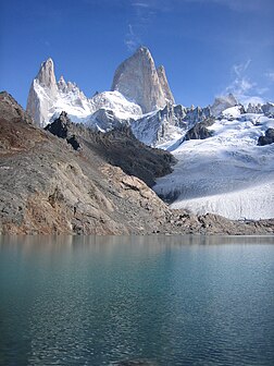 Cerro Chaltén, mai conegut jol nom de Mont Fitz Roy, Patagònia