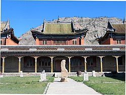 Lama monastery in Tsetserleg