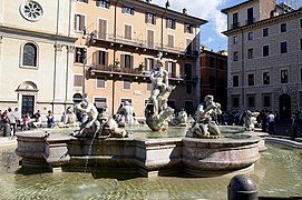 La Fontana del Moro på Piazza Navona (1575)