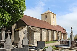 The church in Saint-Maur