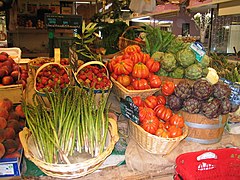 Fruits et légumes au marché d'Avignon