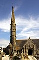 L'église paroissiale Saint-Germain : le clocher et le porche sud