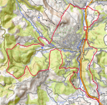 Carte topographique