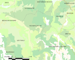 Rochefourchat – Mappa