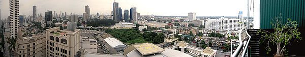 180° view of Bangkok, from luxury hotels to rural villages.