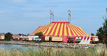 Cirkus Arena i Kerteminde i juli 2014.