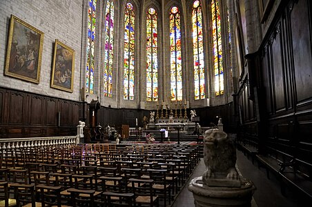 Intérieur de la cathédrale.