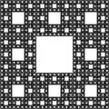 Dywan Sierpińskiego Sierpinski carpet Sierpinski-Teppich