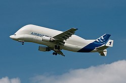 Airbus A300-600ST (Beluga) à Toulouse.