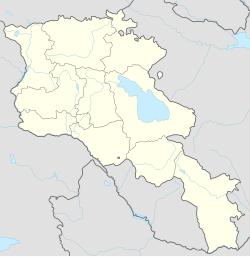 Gagarin is located in Armenia