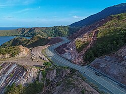 Jalan Trans Papua di Gunung Botak