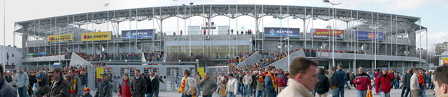 Panorama stadionu