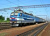 A Ukrainian Railways long-distance passenger train in 2006