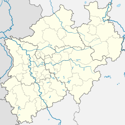 Voerde ubicada en Renania del Norte-Westfalia