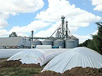 AFA Serodino Agricultores Federados Argentinos primary grain storage center.