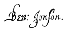 Ben Jonson