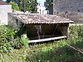 Le lavoir flottant sur l'Antenne, en 2010.