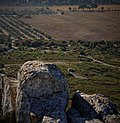 Vignoble de l'Etang de Berre, vue du rocher de Château Virant