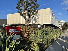 A photograph of Riot Games's headquarters in West Los Angeles