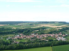 Usa ka Aerial View sa Beuvezin