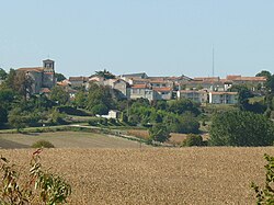 Skyline of Brossac