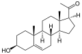 Deutsch: Struktur von Pregnenolon English: Structure of pregnenolone