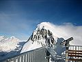 Vista do terraço sobre o Breithorn