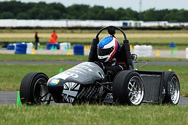 UH Racing's 1-200 car at Formula Student UK 2006.