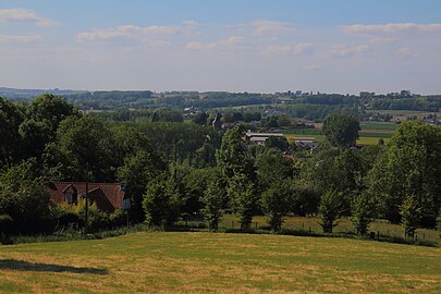 Gezicht op Schorisse vanaf Foreest