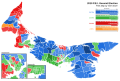 Map of the 2019 P.E.I. General Election by Electoral Polls