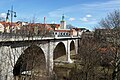 Die Friedensbrücke in Bautzen