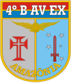 Coat of arms of the 4th Aviation Battalion of the Brazilian Army