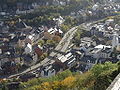 Naheüberbauung (B 41) im Stadtteil Oberstein