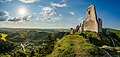 Château d'Élisabeth Báthory, à Csejte (aujourd'hui en Slovaquie)