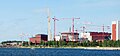 Image 23Olkiluoto 3 under construction in 2009. It was the first EPR, a modernized PWR design, to start construction. (from Nuclear power)