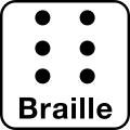 document en braille disponible